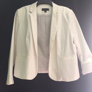 Petite White blazer